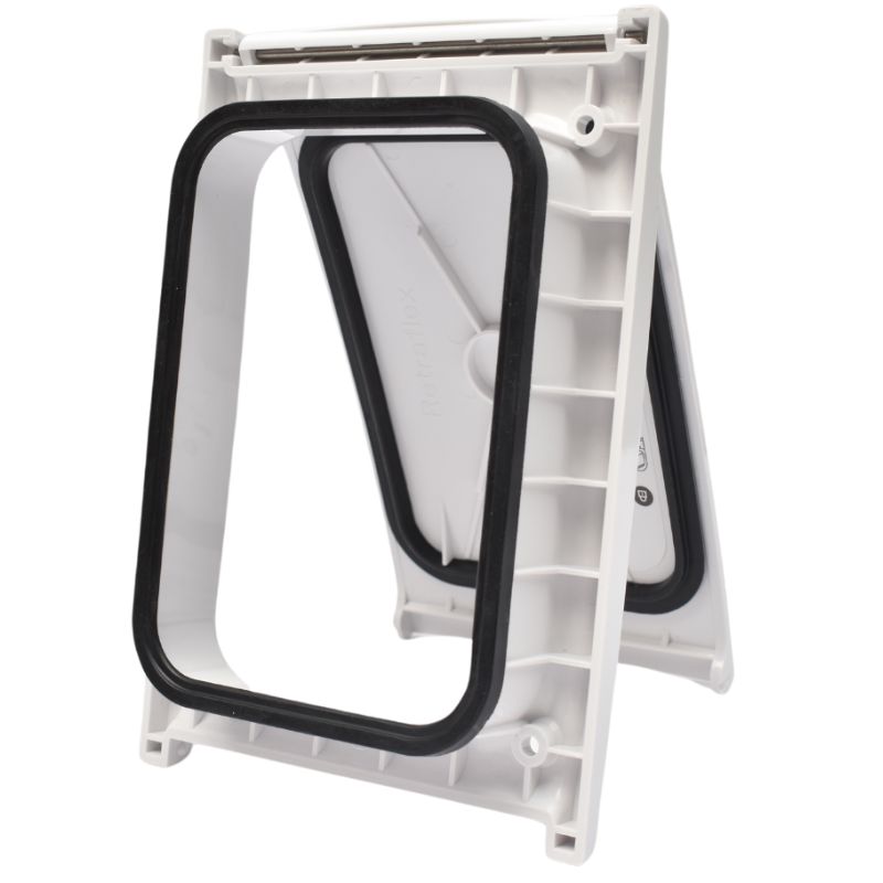 Drzwiczki do kasety Retraflex II Białe - obrazek 4