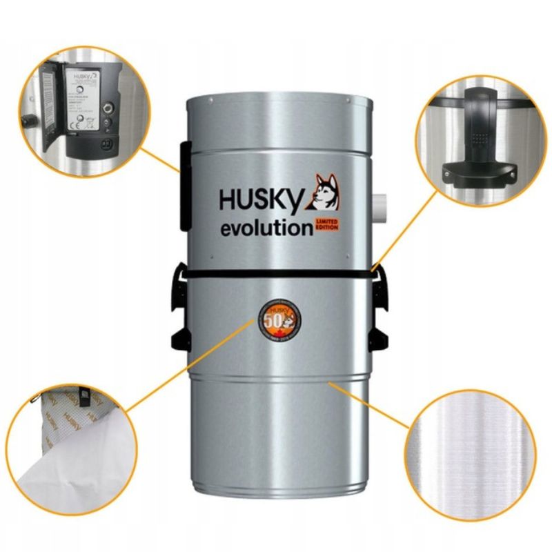 Odkurzacz centralny HUSKY EVOLUTION - obrazek 3