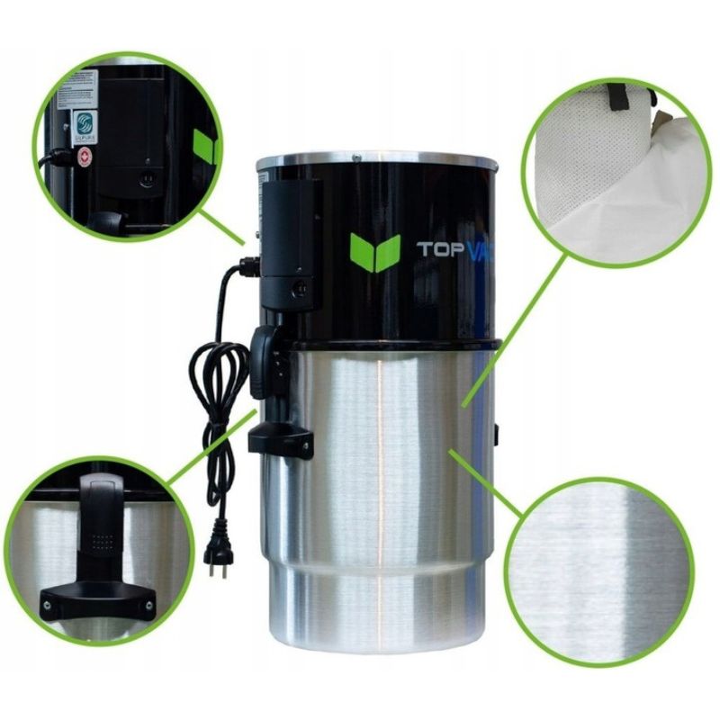 Odkurzacz centralny TopVac CHINOOK - obrazek 2