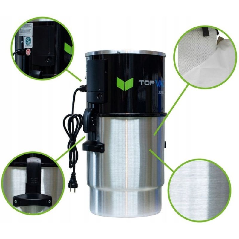 Odkurzacz centralny TopVac ZONDA - obrazek 2