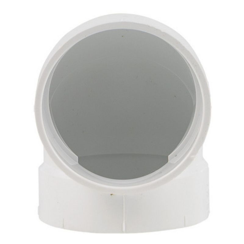 Kolano bezpieczeństwa krótkie 90 stopni PVC SV8052), instalacja odkurzacze centralne - obrazek 2