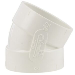 Kolano 30 stopni PVC (5519), instalacja odkurzacze centralne