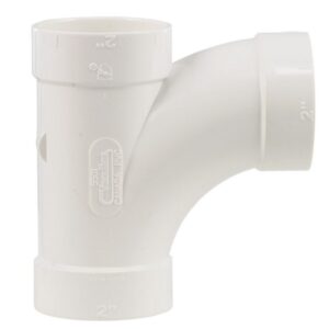 Trójnik 90 stopni PVC  (5501), instalacja odkurzacze centralne