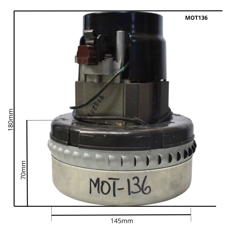 Silnik MOT136 Zamiennik do silnika MOT99 do jednostki Husky Wet And Dry PT3211, Pro20 dolny, QPROV dolny - obrazek 3