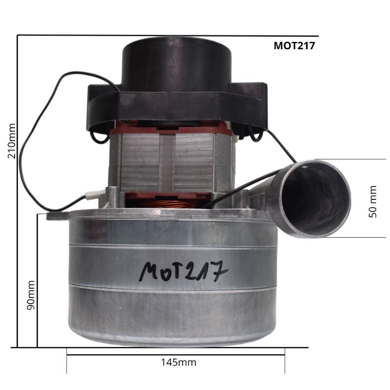 Silnik MOT217 do jednostki Husky Cyklon 2 270 - obrazek 3
