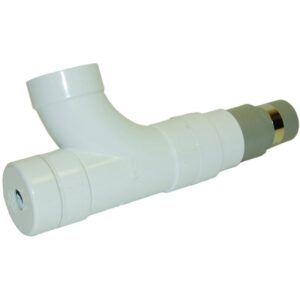 Trójnik testowy do pomiaru podciśnienia w instalacji odkurzacza centralnego