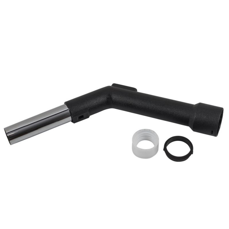 Uchwyt do węża ssącego z chromowaną końcówką - obrazek 2