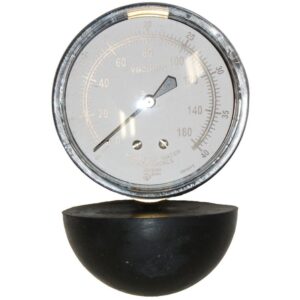 Zegar VACUOMETR do pomiaru podciśnienia w instalacji odkurzacza centralnego