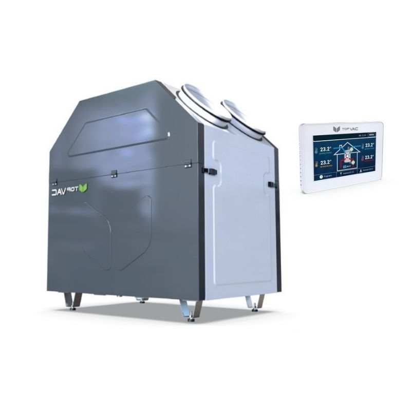 Centrala Wentylacyjna TopVac 800U, 1000U, 1200U