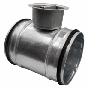 Przepustnica regulacyjna ręczna z uszczelką typu C