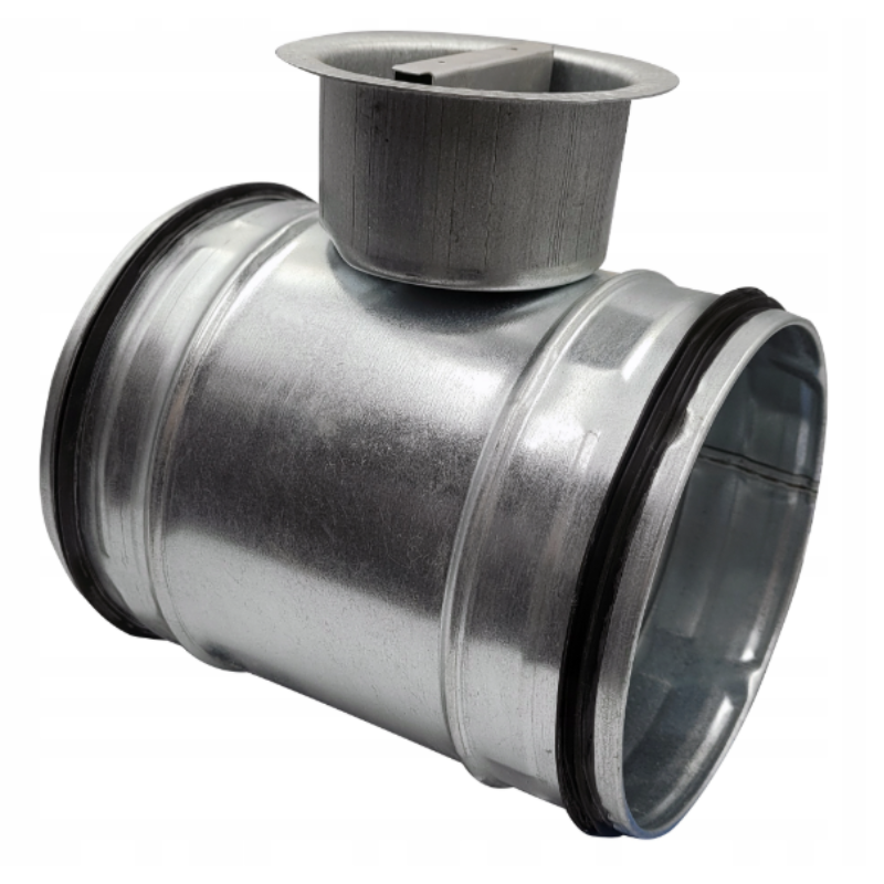 Przepustnica regulacyjna ręczna z uszczelką typu C