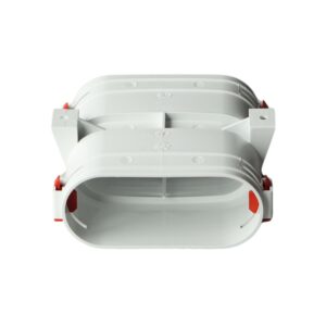 Łącznik kanałów system płaski TopFlex 52mm x 117mm (komplet z klipsami)