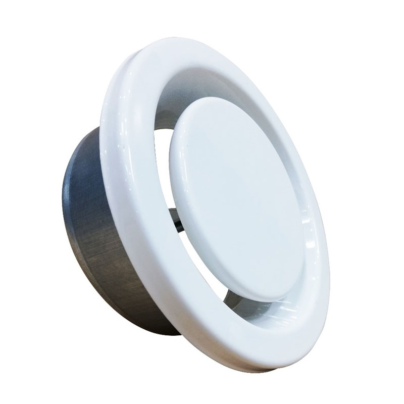 Anemostat Wywiewny z Ramką Montażową