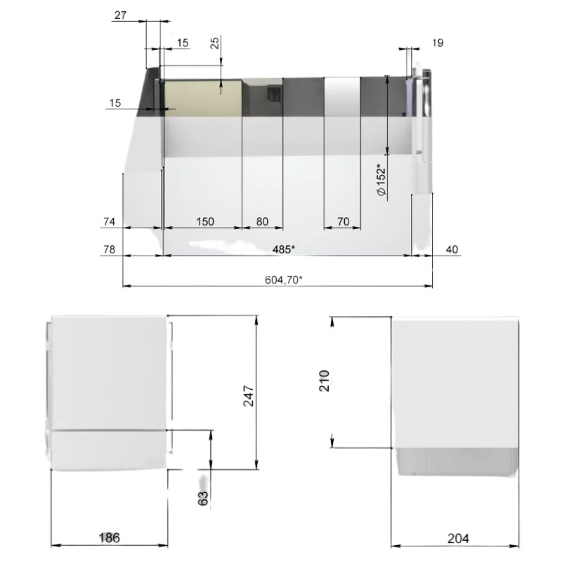 Rekuperator Decentralny TopVac ECO 50 m3/h - obrazek 8