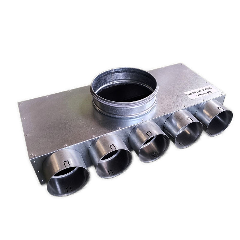 Rozdzielacz TopFlex Metal Kątowy Jednorzędowy z Izolacją Wewnętrzną