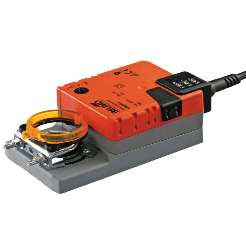 Siłownik BELIMO do sterowania przepustnicą gruntowego wymiennika ciepła do centrali wentylacyjnych TopVac VCF/HCF/FCF/U