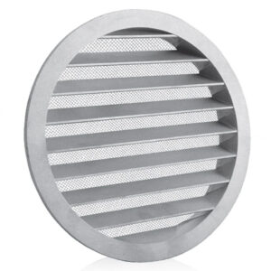 Czerpnia/Wyrzutnia Ścienna Płaska Aluminiowa