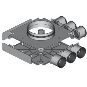 Rozdzielacz Końcowy Top FLEX DN200mm/DN75mm