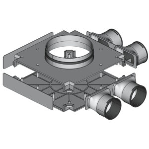 Rozdzielacz Końcowy Top FLEX DN200mm/DN90mm