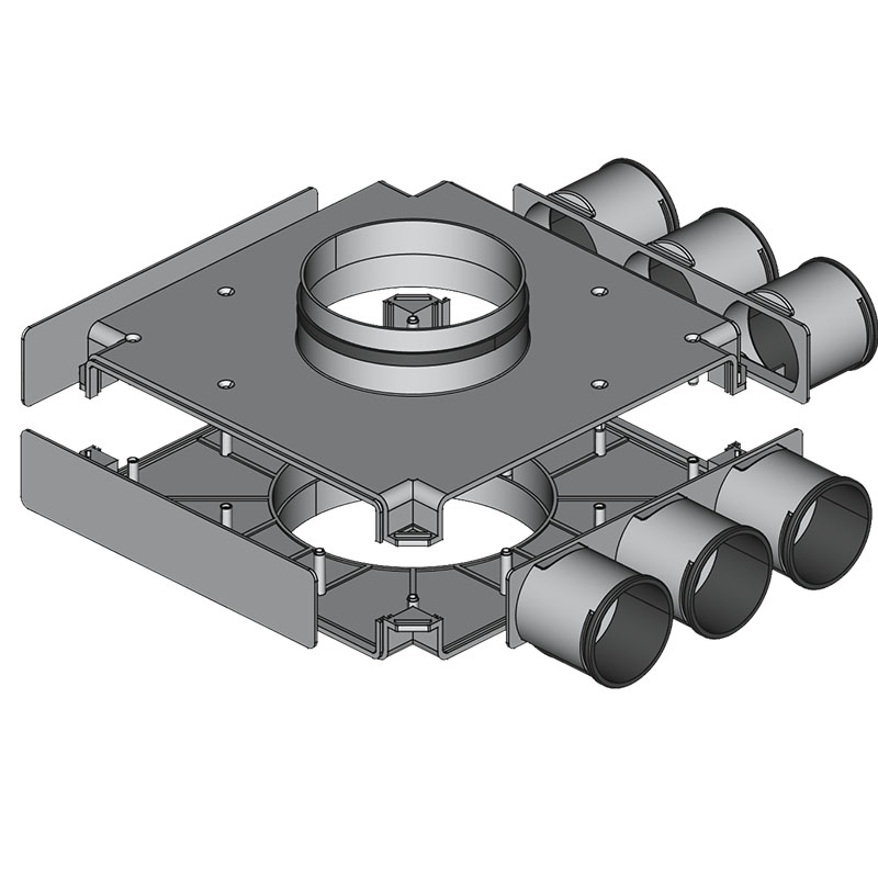 Rozdzielacz Przelotowy Top FLEX DN200mm/DN160mm/DN75mm