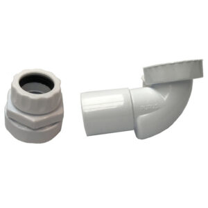 Syfon Suchy Kątowy do Central Wentylacyjnych TopVac - Zestaw