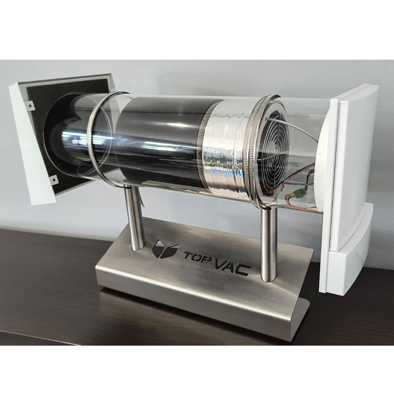 Ekspozytor z Rekuperatorem Decentralnym TopVac ECO 50 m3/h